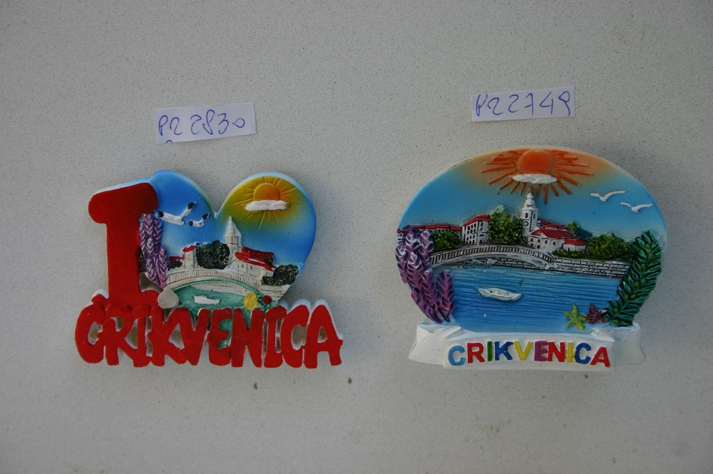 MAGNETE RESINA I LOVE CRIKVENICA 
