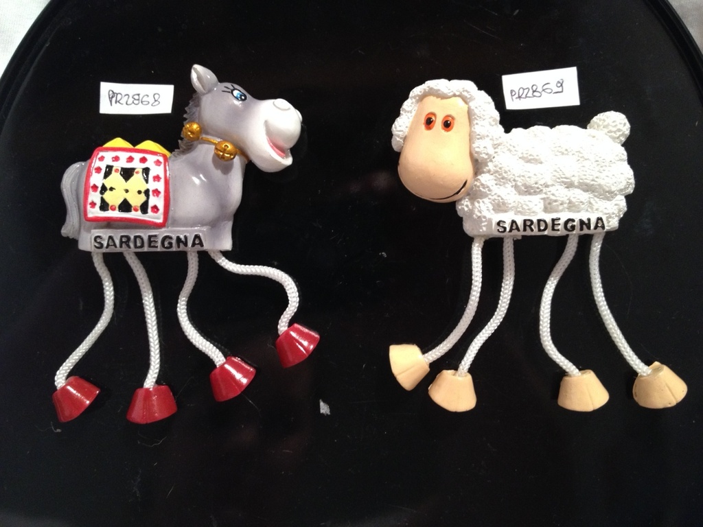 MAGNETE ASINO RES. SARDEGNA C/GAMBE 