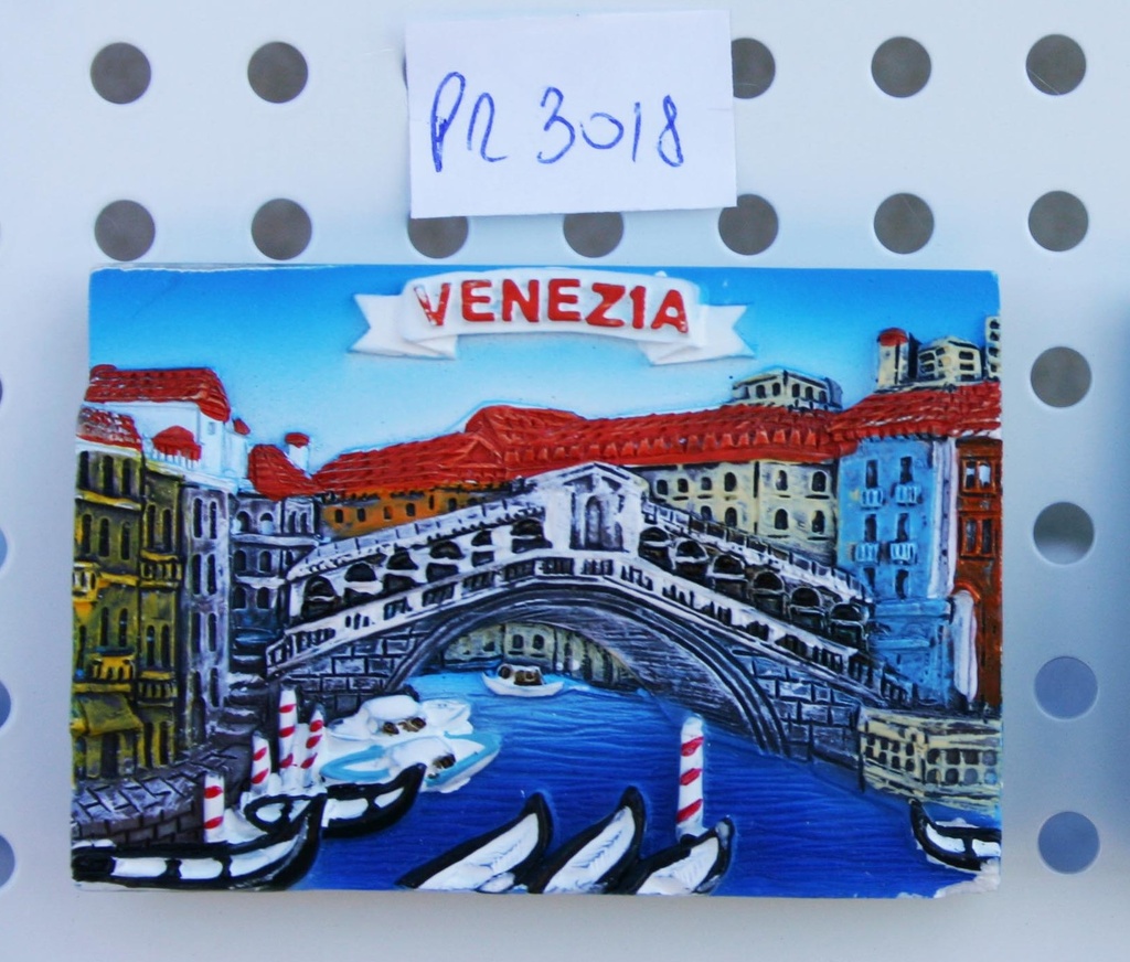 MAGNETE RESINA VEDUTA VENEZIA RIALTO 