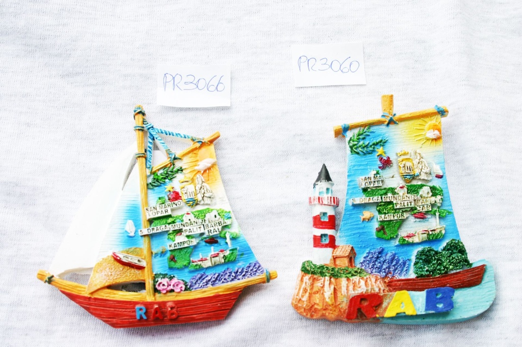 MAGNETE RESINA FARO/BARCA RAB 