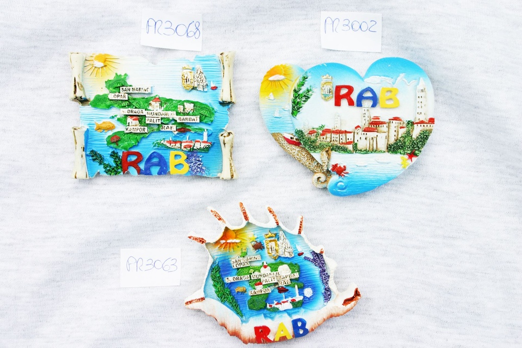 MAGNETE RESINA PERGAMENA RAB 