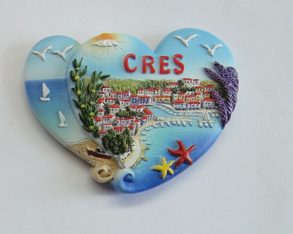 MAGNETE RESINA DOPPIOCUORE CRES 