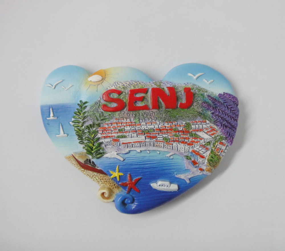 MAGNETE RESINA DOPPIOCUORE SENJ 