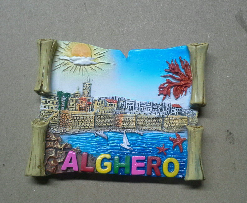 MAGNETE RESINA PERGAMENA ALGHERO 
