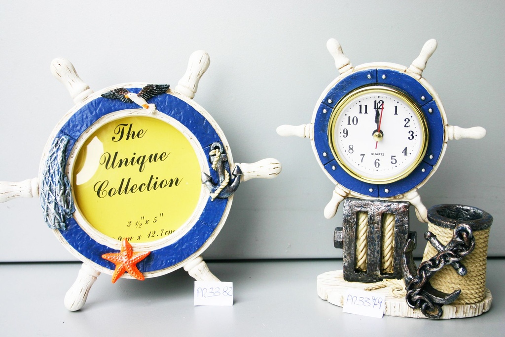 TIMONE RESINA C/PORTAFOTO 