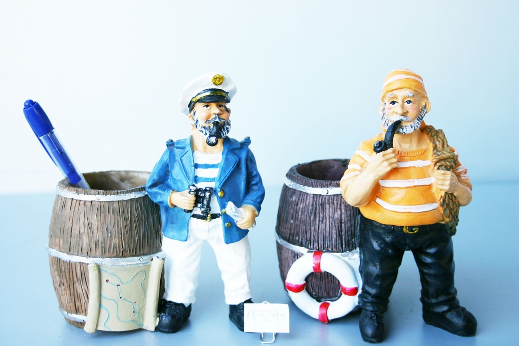 MARINAI RESINA PORTABOTT. 4 MOD ASS 12,5*15,5 CM 