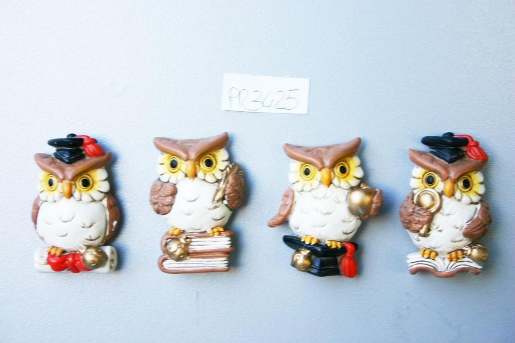 MAGNETE GUFO RESINA 4 MOD ASS 