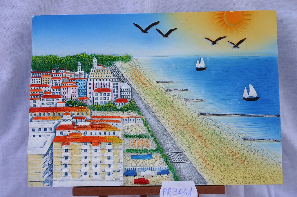 VEDUTA RES. RIV. ADRIATICA 15.5*11 CM 