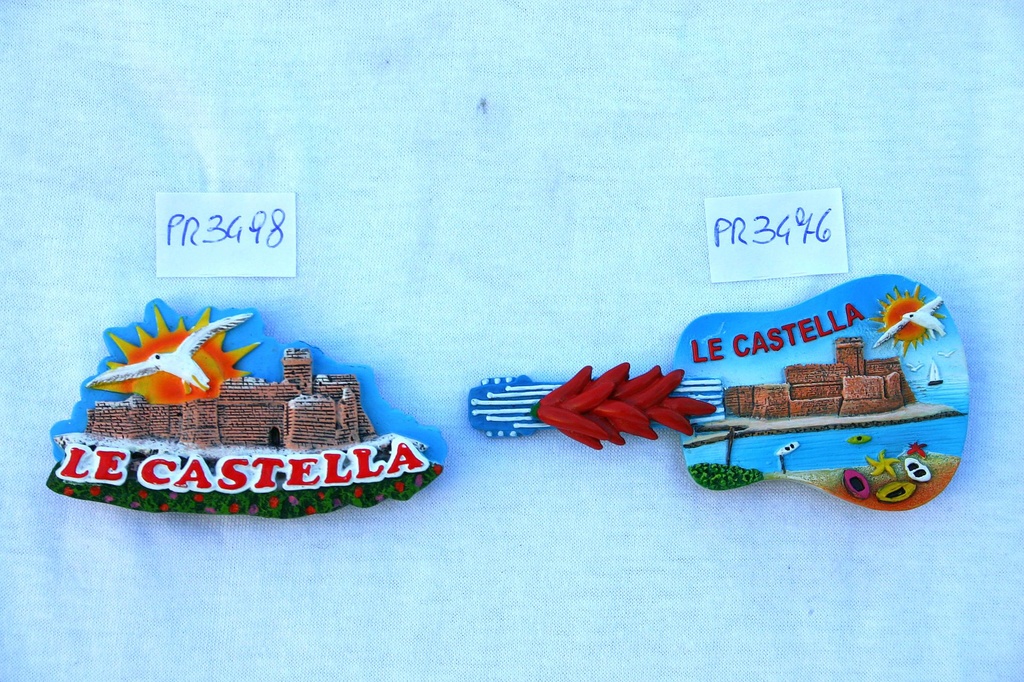 MAGNETE RESINA VEDUTA LE CASTELLA 