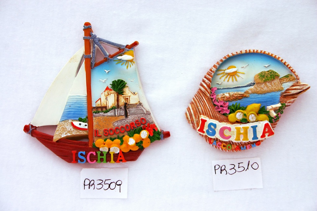 MAGNETE RES. CONCHIGLIA VEDUTA LACCO AMENO ISCHIA 