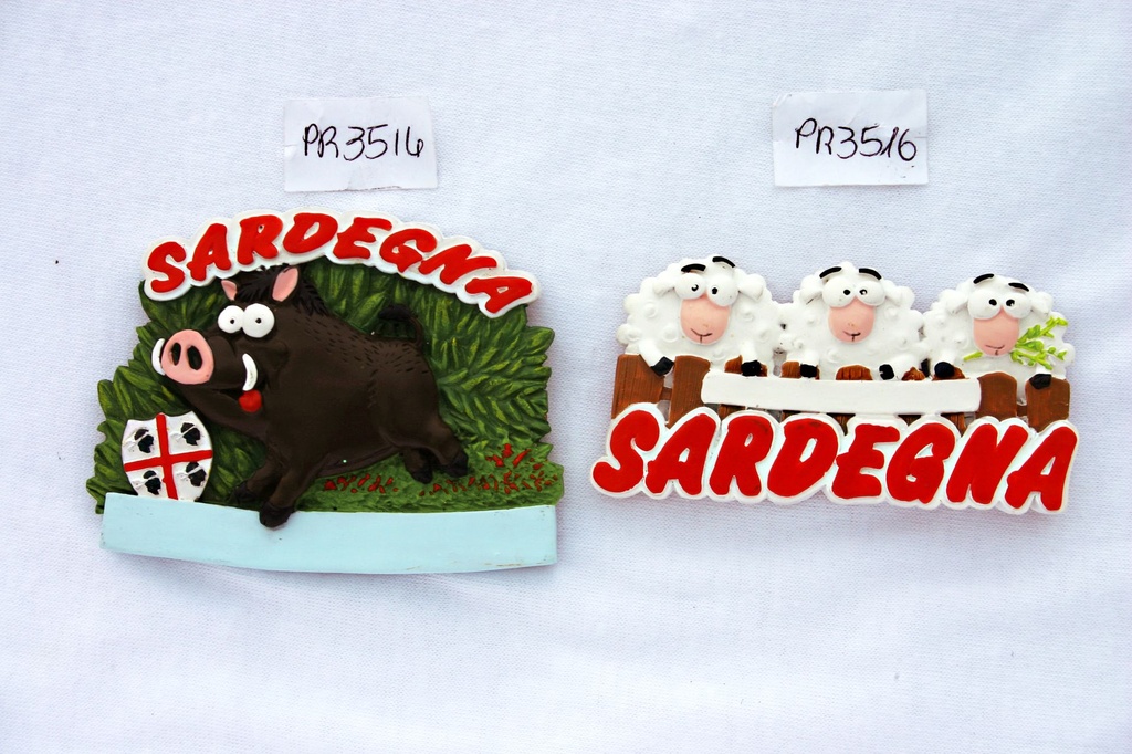 MAGNETE RESINA PECORE STECCATO SARDEGNA 