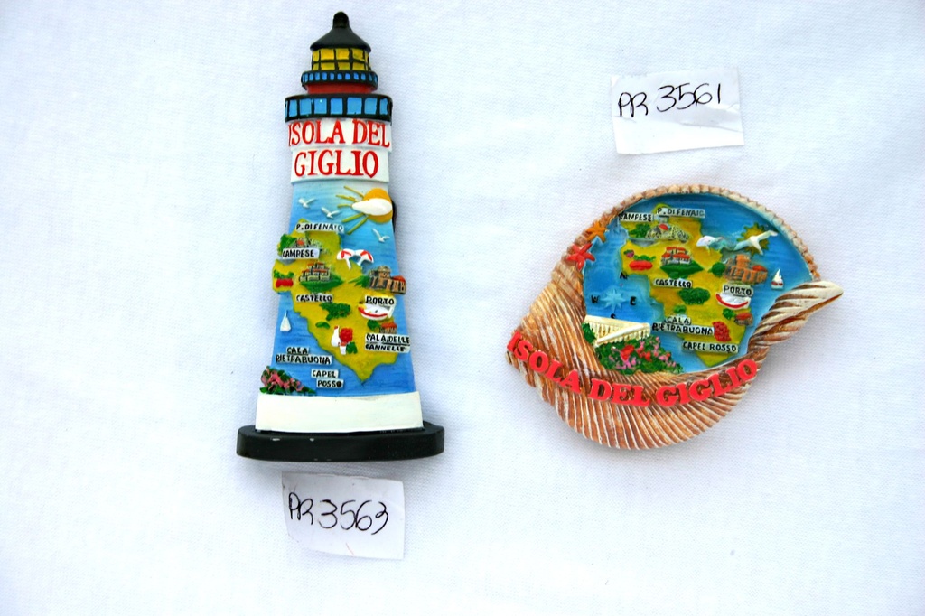 MAGNETE RESINA FARO ISOLA DEL GIGLIO 
