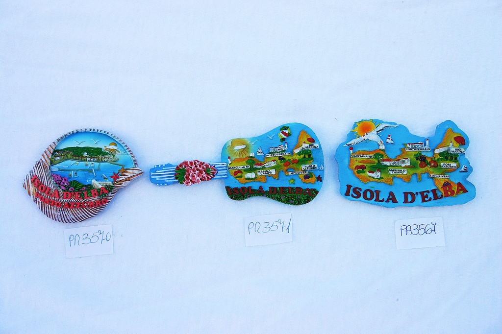 MAGNETE RESINA CHITARRA ISOLA D'ELBA 