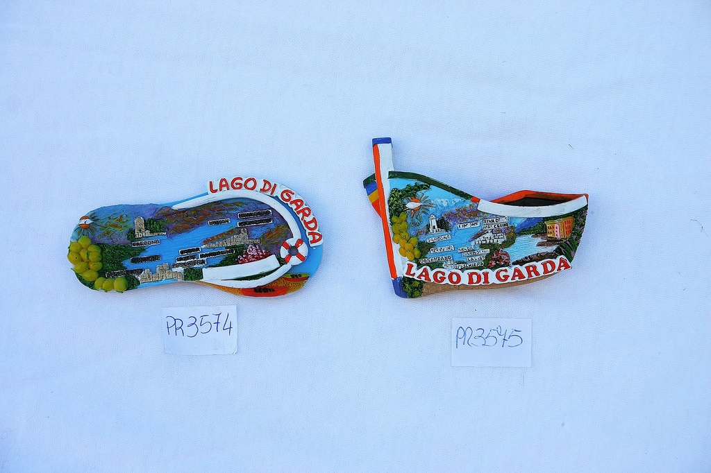 MAGNETE RESINA BARCA LAGO DI GARDA 