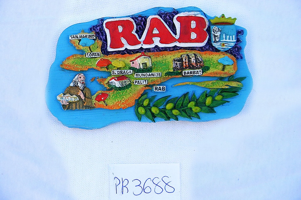 MAGNETI RESINA FORMA RAB 