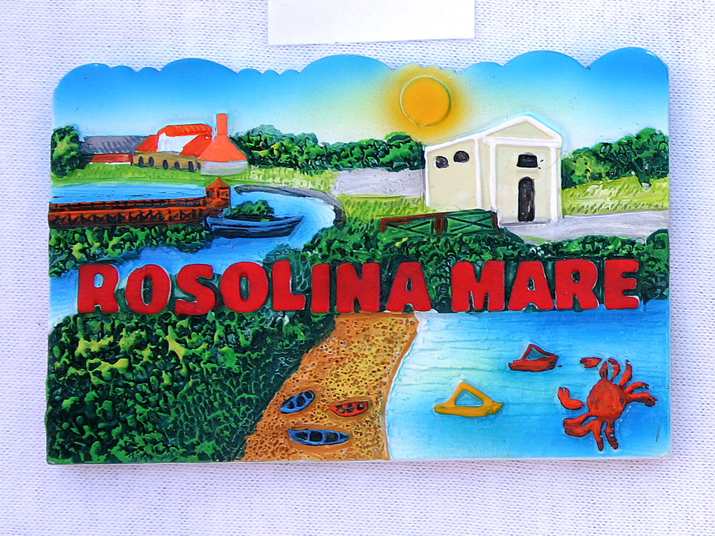 VEDUTA RESINA 3*4 ROSOLINA MARE 