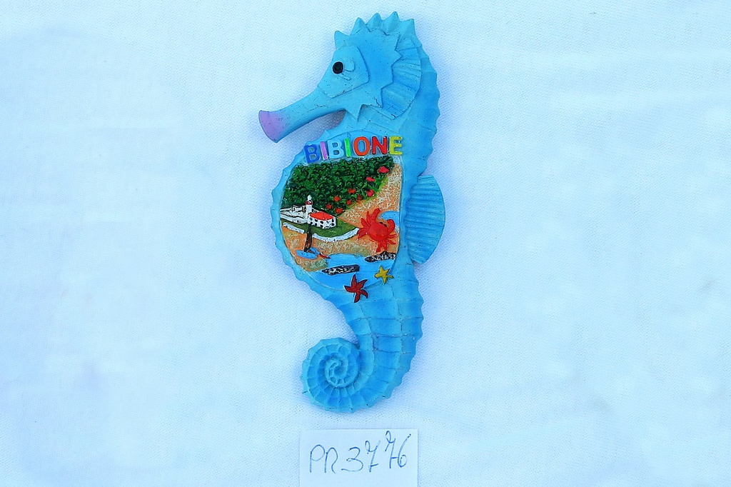 MAGNETE RESINA CAVALLUCCIO VEDUTA BIBIONE 