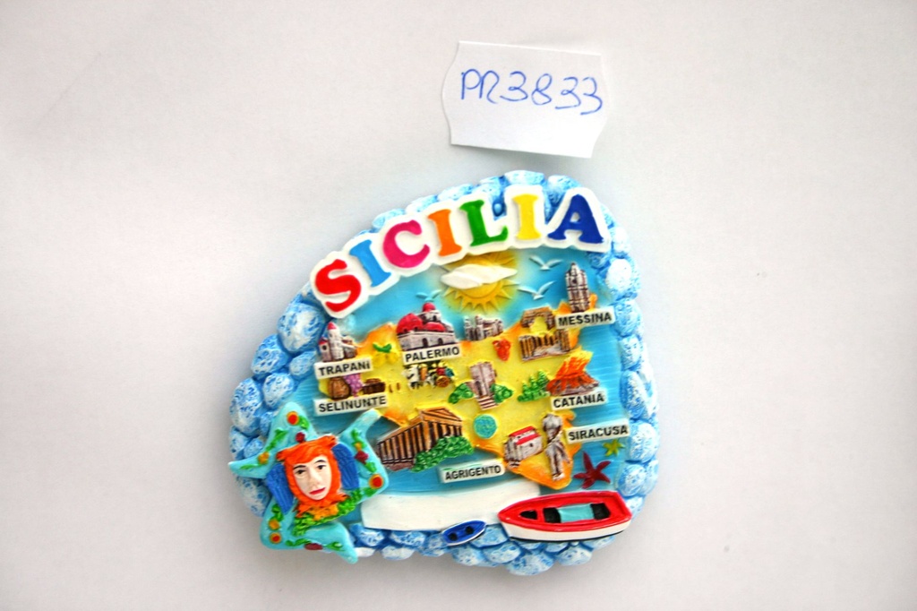 MAGNETE RESINA SASSI SICILIA 