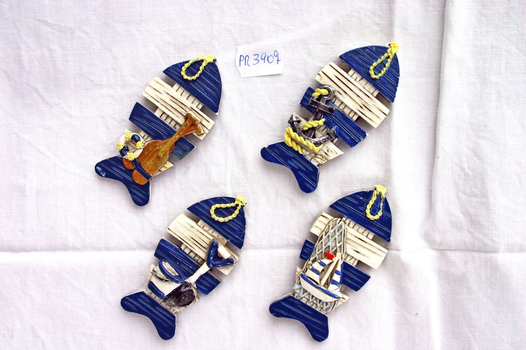 MAGNETI RESINA PESCE 4 MOD ASS 