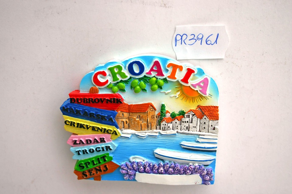 MAGNETE RESINA SEGNALI STRADALI CROATIA 