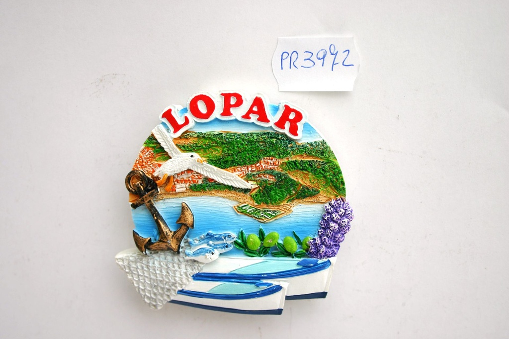 MAGNETE RESINA BARCA LOPAR 