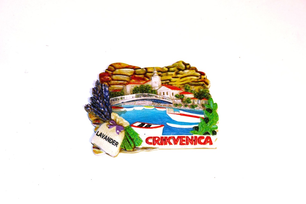 MAGNETE RESINA CRIKVENICA C/LAVANDA 
