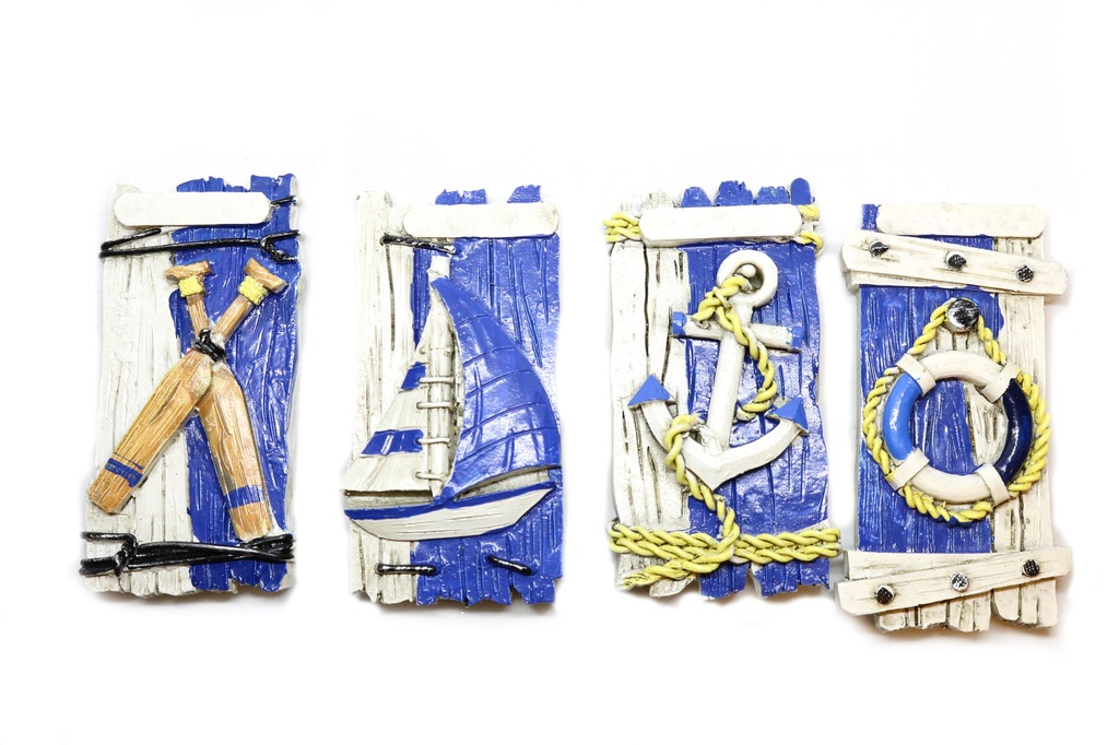 MAGNETE RESINA TAVOLE SOGG MAR 4 COL ASS 