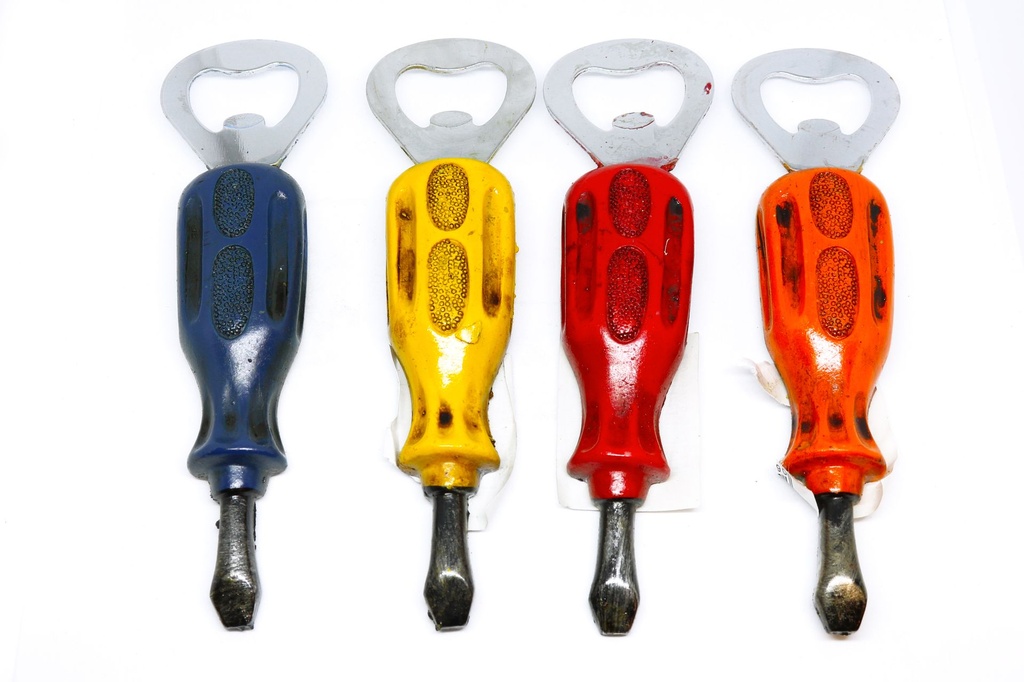 MAGNETE RESINA CACCIAVITE APRIBOTTIGLIE 4 COL ASS 