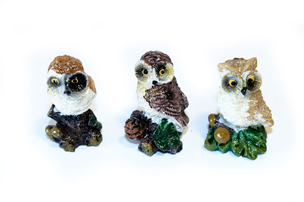 GUFO RESINA 4.3 CM 3 MOD 