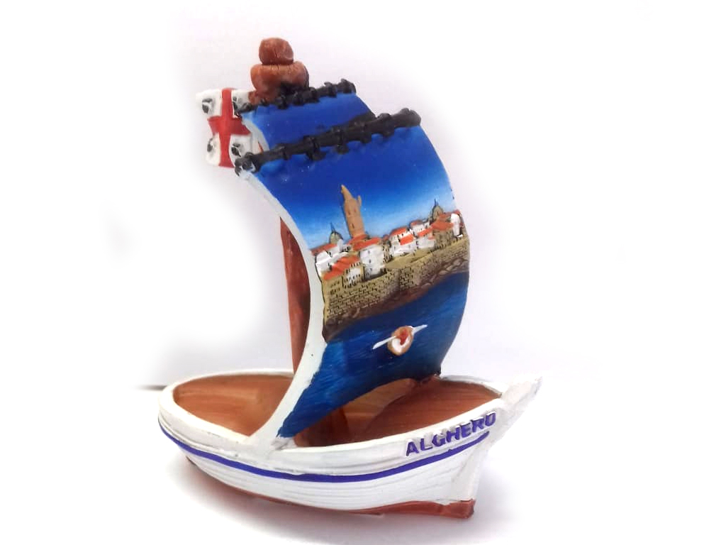 BARCA RESINA MEDIA ALGHERO CM 12 