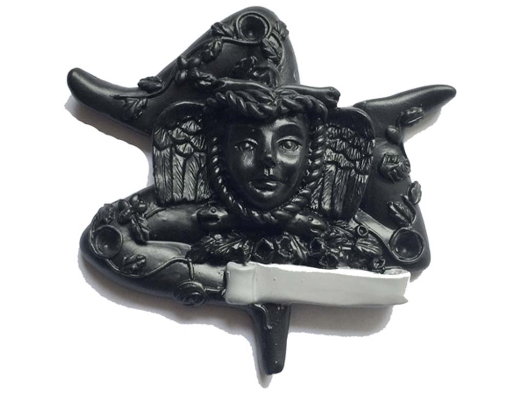 MAGNETE RESINA TRINACRIA NERA 