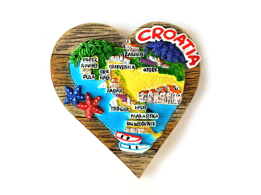 MAGNETE CUORE CROATIA 