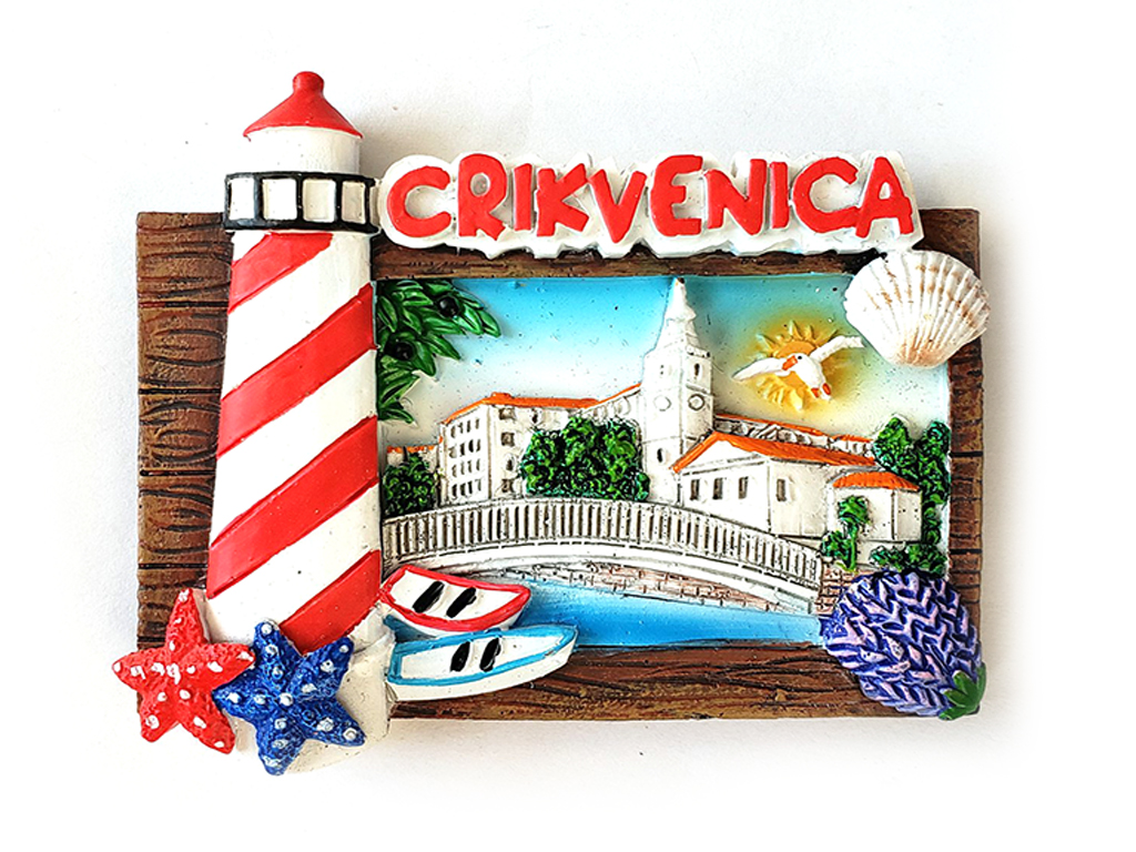 MAGNETE RETT MAPP CON FARO CRIKVENICA 