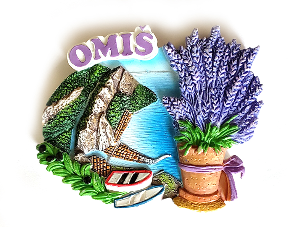 MAGNETE OVALE LAVANDA OMIS 