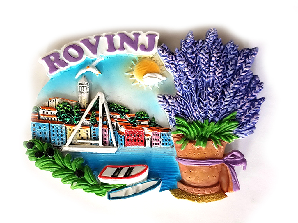 MAGNETE OVALE LAVANDA ROVINJ 