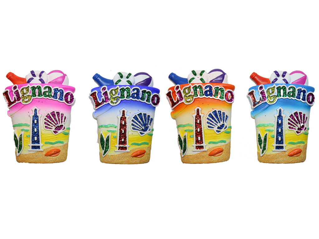 MAGNETE SECCHIO LIGNANO 4 COL ASS 