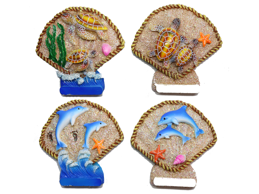 MAGNETE RESINA CONCHIGLIA 4 MOD ASS 