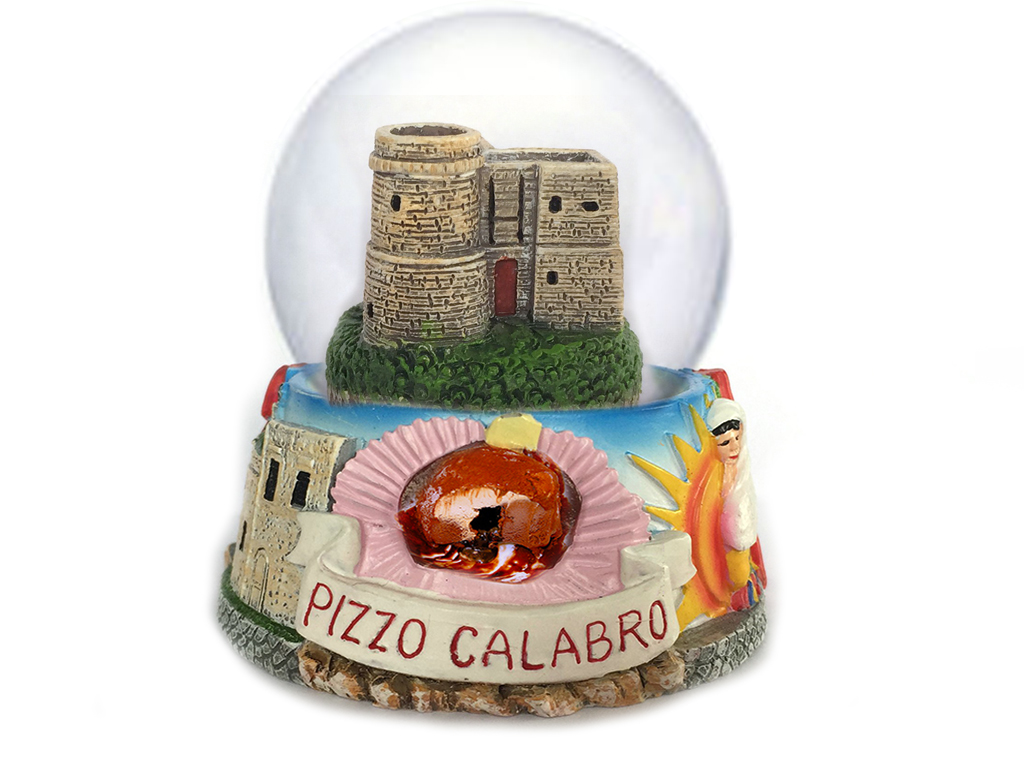 BOLLA NEVE PICCOLA 45MM PIZZO CALABRO 
