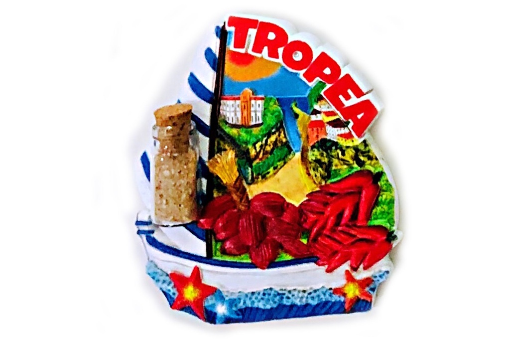 MAGNETE TROPEA BARCA C/BOTTIGLIA 