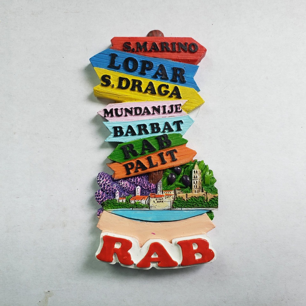 MAGNETE SEGNALI STRADALI RAB 