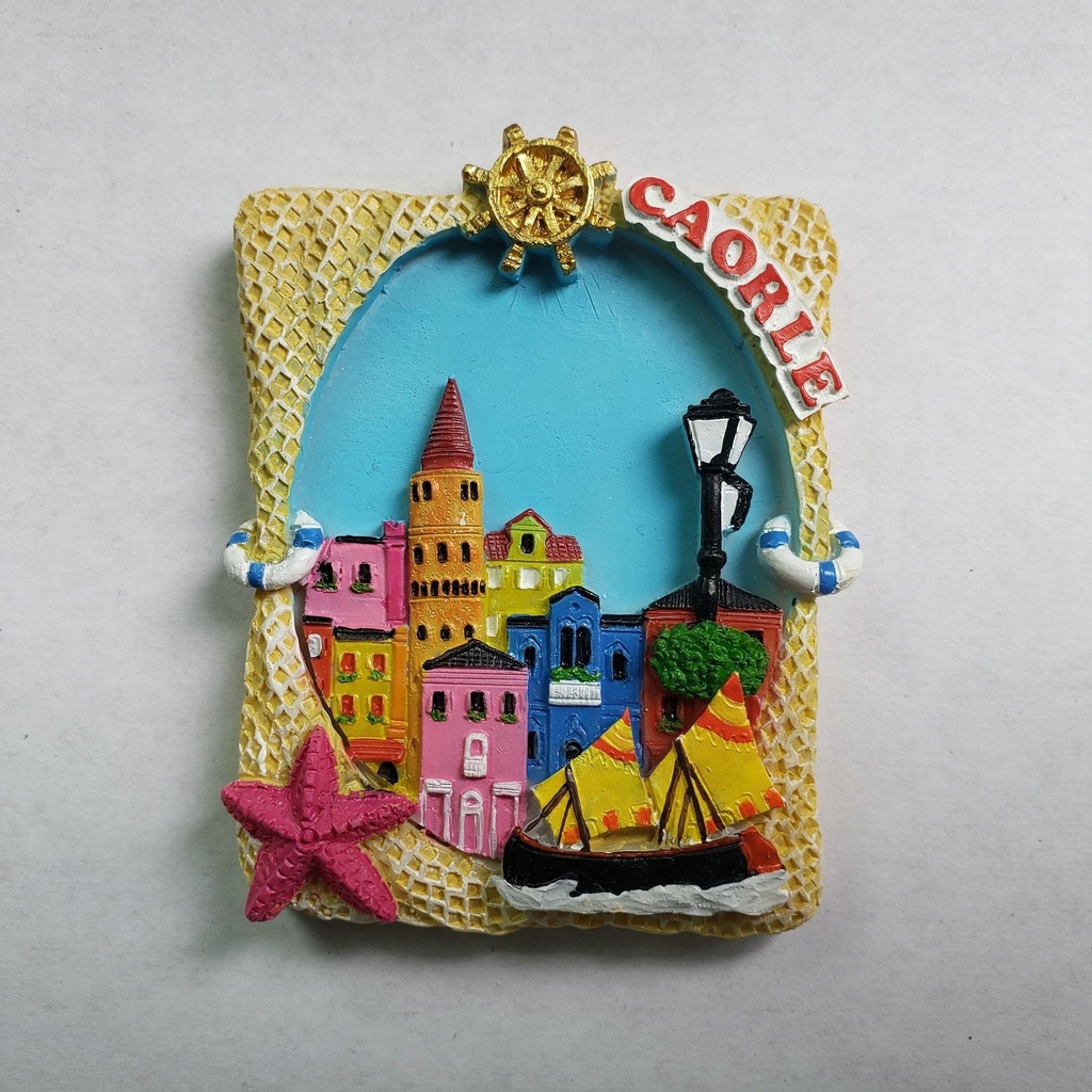 MAGNETE CAORLE RETE GIALLA 