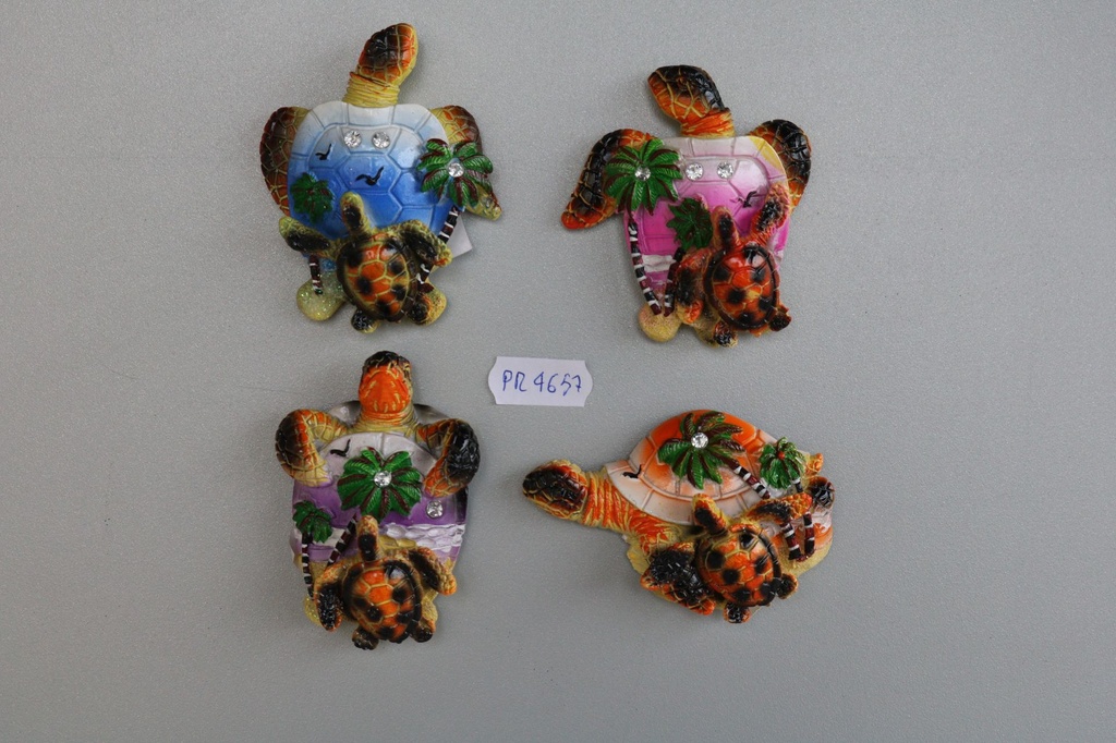 MAGNETE RESINA TARTARUGA 4 MOD ASS 