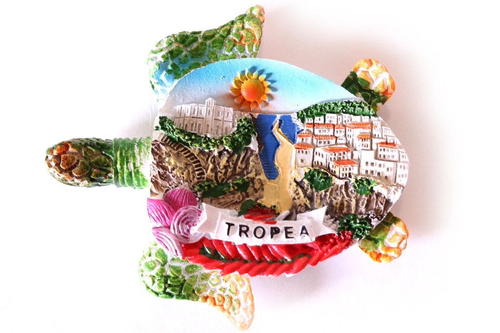 MAGNETE RESINA TARTARUGA TROPEA 