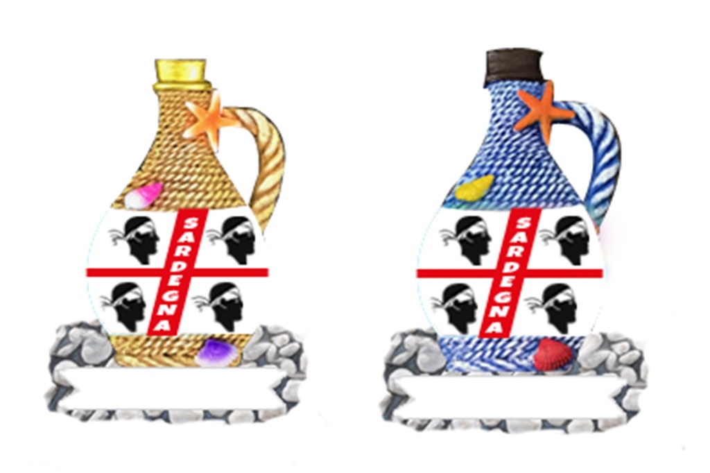 MAGNETE RESINA BOTTIGLIA SARDEGNA 