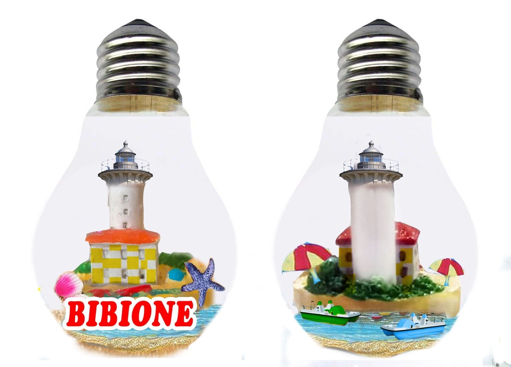 BOLLA LAMPADINA C/LUCE BIBIONE 