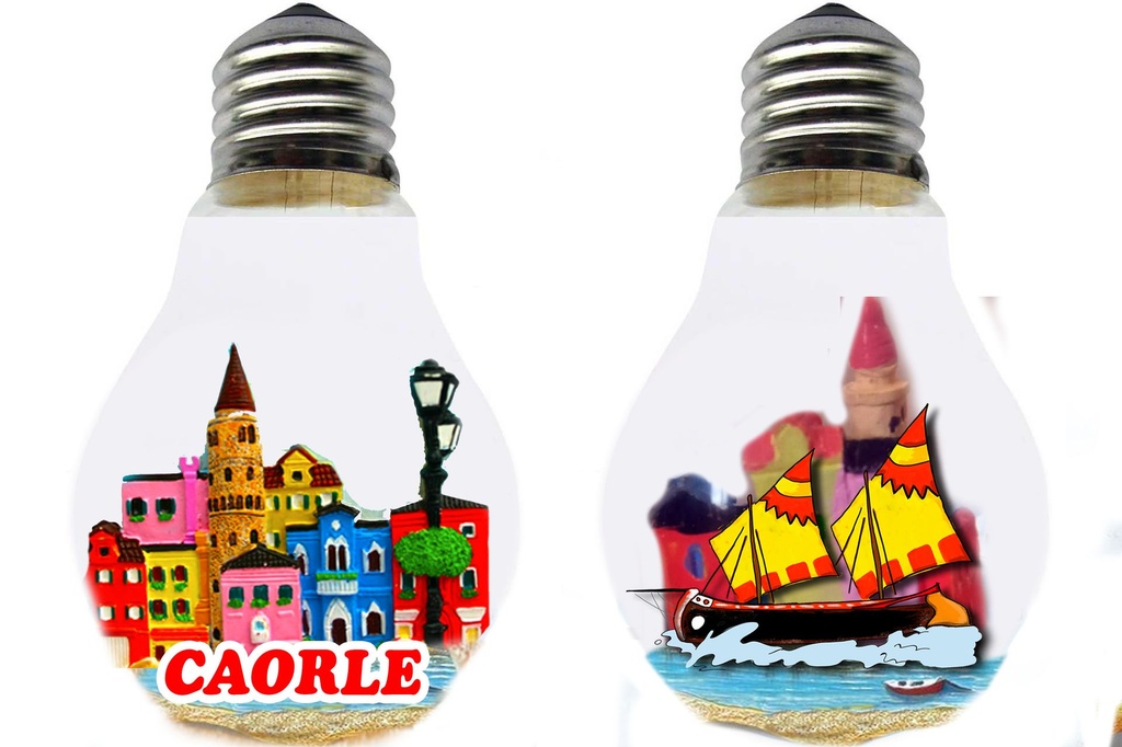 BOLLA LAMPADINA C/LUCE CAORLE 