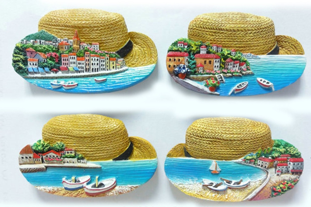 MAGNETE RESINA CAPPELLO VEDUTA 4 MOD 