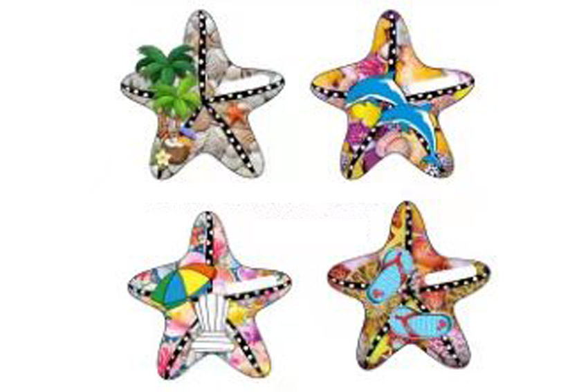 MAGNETE RESINA STELLA 4 ASS 