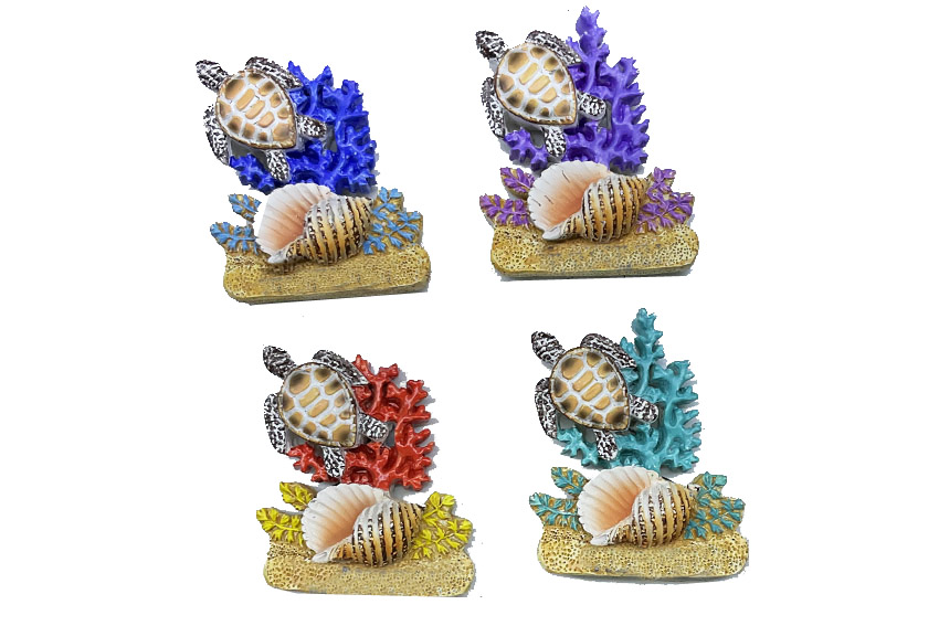 MAGNETE RESINA TARTA RAMO CORALLO 4 MOD 