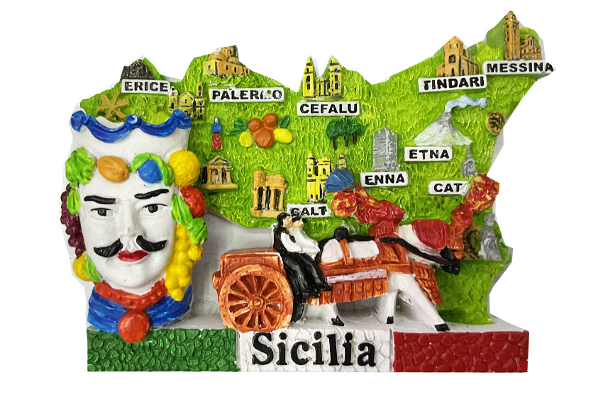 MAGNETE RESINA ISOLA SICILIA 